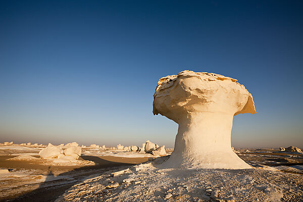 Landschaft in Nationalpark Weisse Wueste