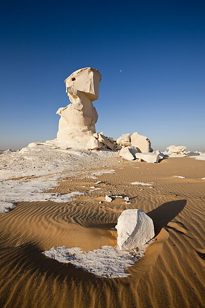 Landschaft in Nationalpark Weisse Wueste