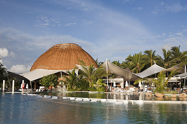 Swimming Pool of Maldive Island Kandooma