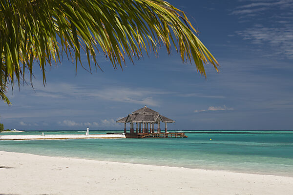 Strand der Malediveninsel Kandooma