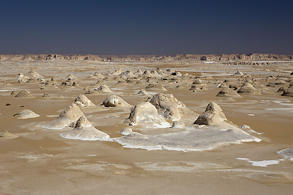 Landschaft in Nationalpark Weisse Wueste