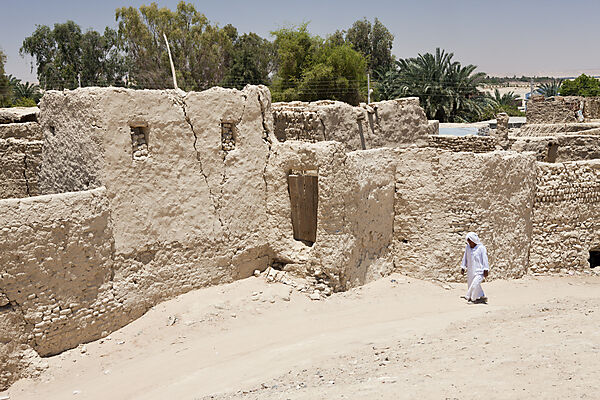 Old Town El Qasr in Dakhla Oasis