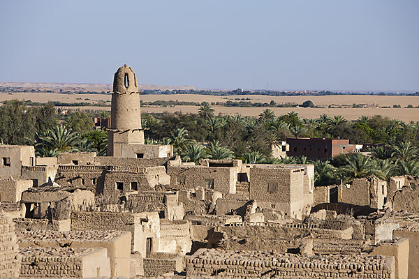 Old Town El Qasr in Dakhla Oasis