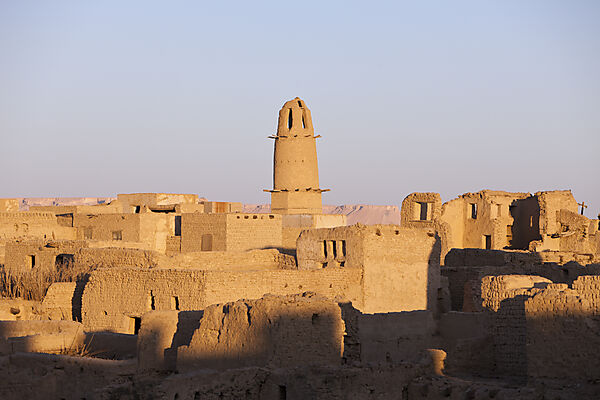 Altstadt Al Qasr in Dakhla Oase