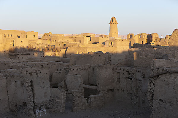 Altstadt Al Qasr in Dakhla Oase