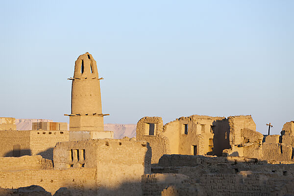 Altstadt Al Qasr in Dakhla Oase