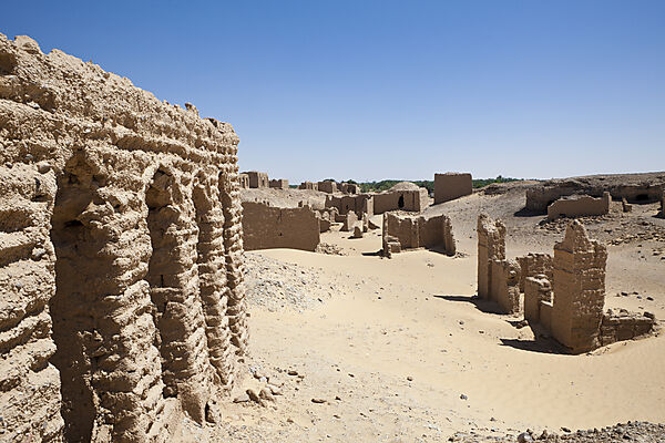 Necropolis of al-Bagawat Cemetery in Charga Oasis