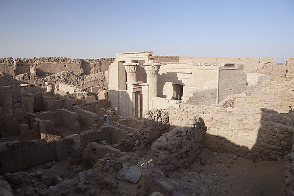 El-Ghweita Temple in Charga Oasis