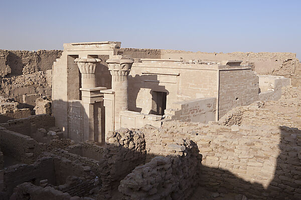 El-Ghweita Temple in Charga Oasis