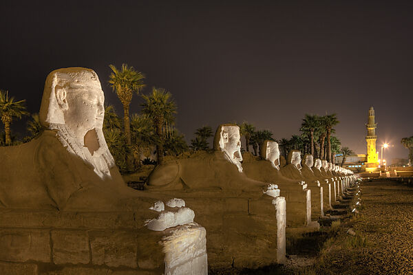 Alley of Sphinxes at Luxor Temple