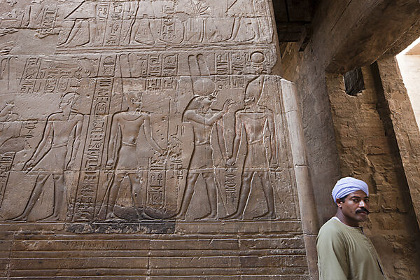 Wandrelief Luxor-Tempel