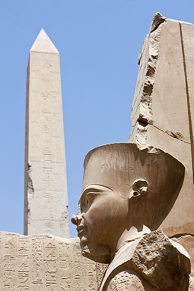 Statue in Karnak Tempel
