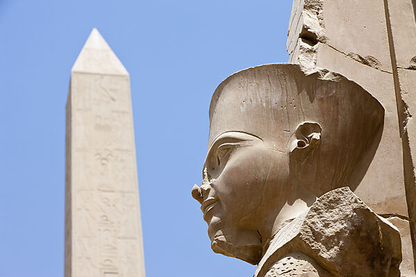 Statue in Karnak Tempel