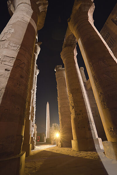 Light and Sound Show at Karnak Temple