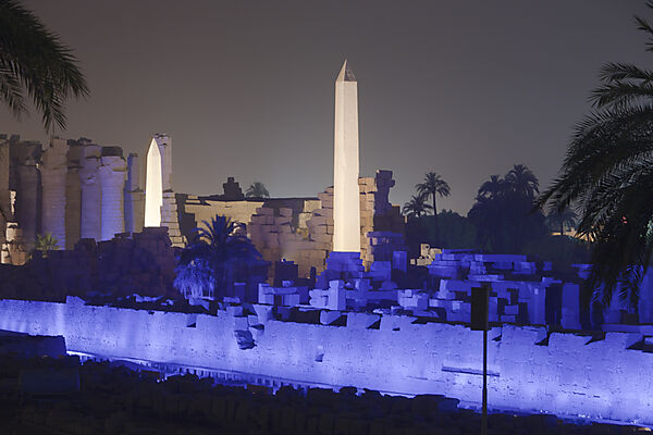 Light and Sound Show at Karnak Temple