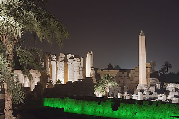 Light and Sound Show at Karnak Temple