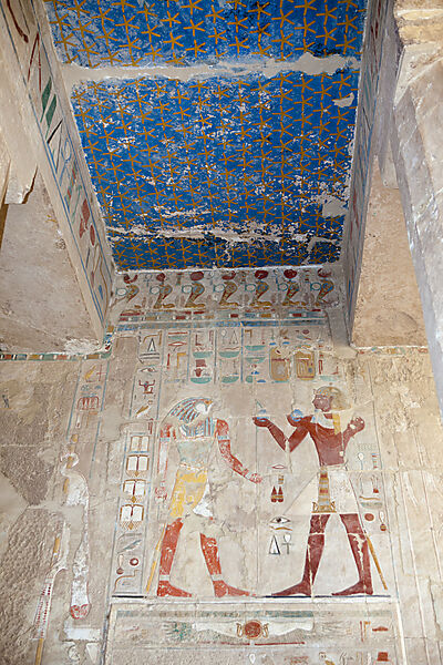 Relief in Hatschepsut Tempel