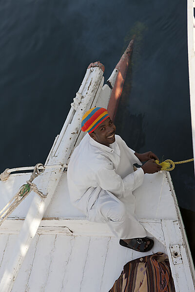 Captain of Nile River Felucca