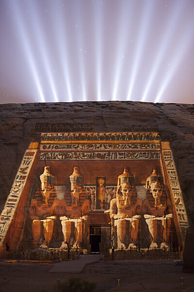 Licht und Ton Show Grosser Tempel von Pharao Ramses II