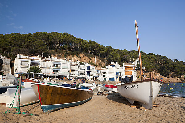 Fishing Boats at Tamariu Beach