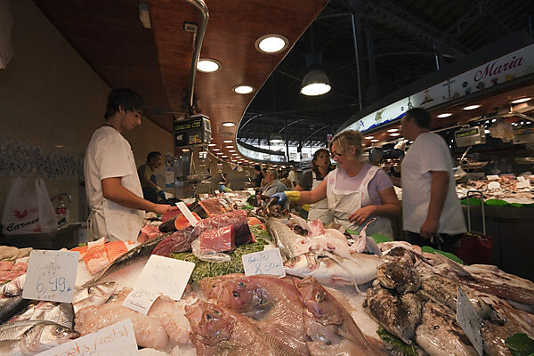 Fish Market at La Boqueria
