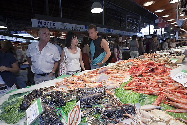 Fish Market at La Boqueria