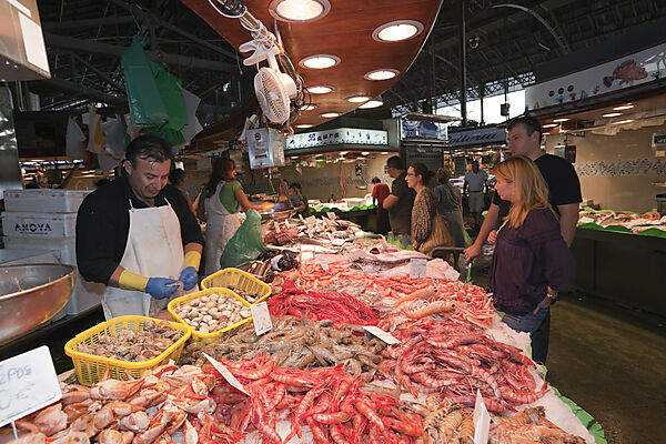 Fish Market at La Boqueria