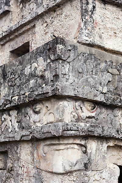 Maya Ruinen Freskentempel von Tulum