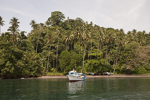 Tauchboot in Lembeh Strait