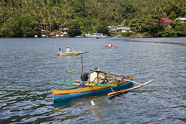 Fisherman at Lembeh Strait