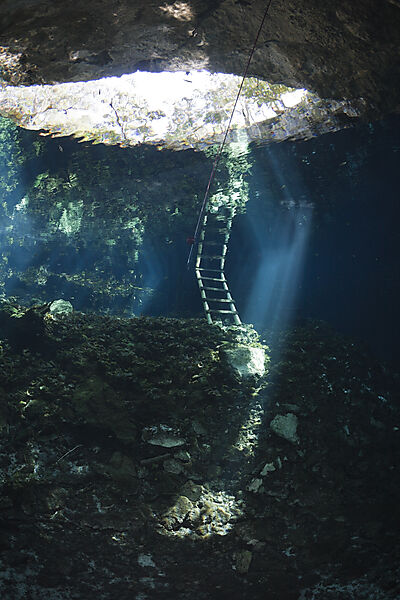 Eingang der Gran Cenote