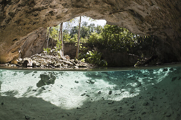 Eingang in Gran Cenote