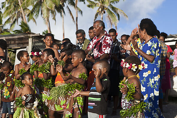 Village People welcome Tourists