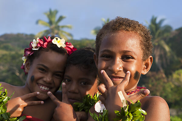 Native Children of Fiji