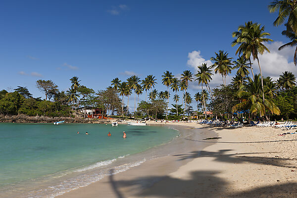 Strand Playa Rincon bei Las Galeras