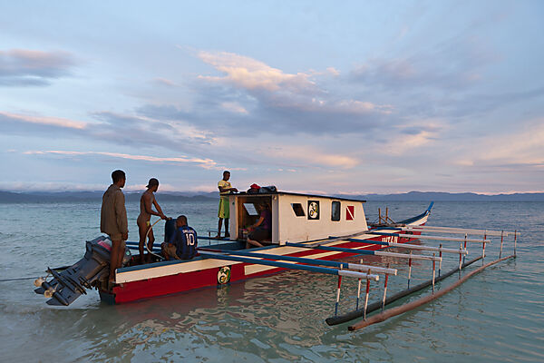 Typical Diving Boat at Cenderawasih Bay