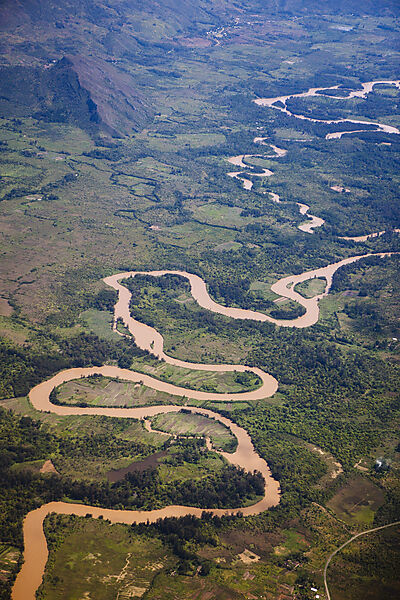 Fluss Wamena im Baliem Tal