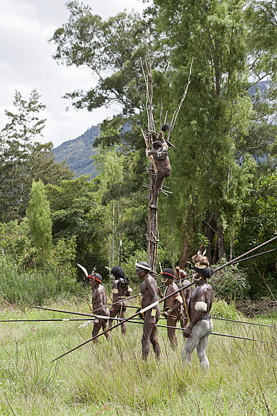 Warrior of Dani Tribe