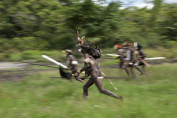 Warrior of Dani Tribe