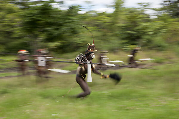 Warrior of Dani Tribe