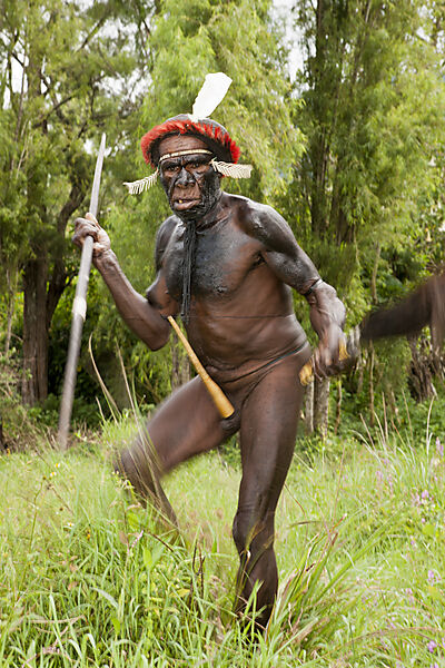 Warrior of Dani Tribe