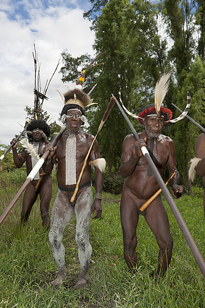 Warrior of Dani Tribe