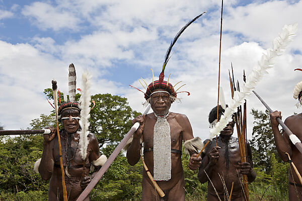Warrior of Dani Tribe