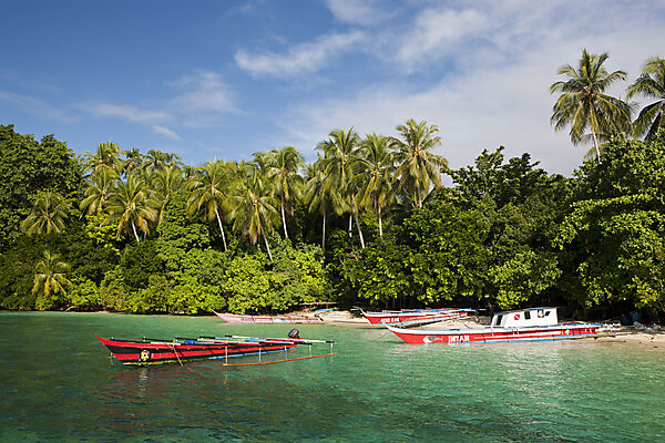 Lagoon of Ahe Island