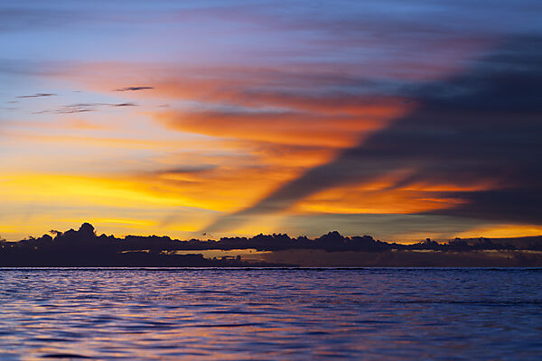 Sunset at Cenderawasih Bay