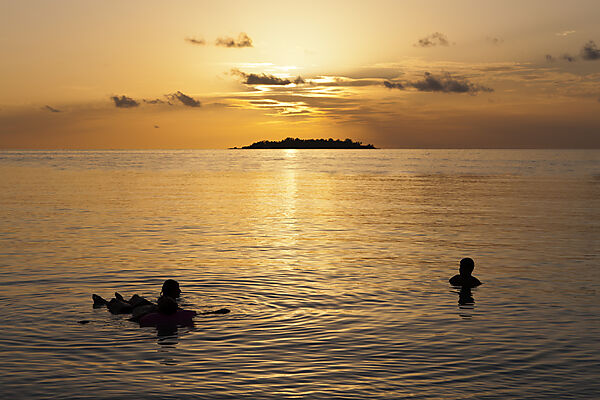 Sunset at Maldives