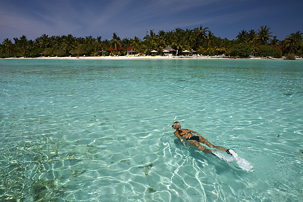 Schnorcheln vor Kurumba