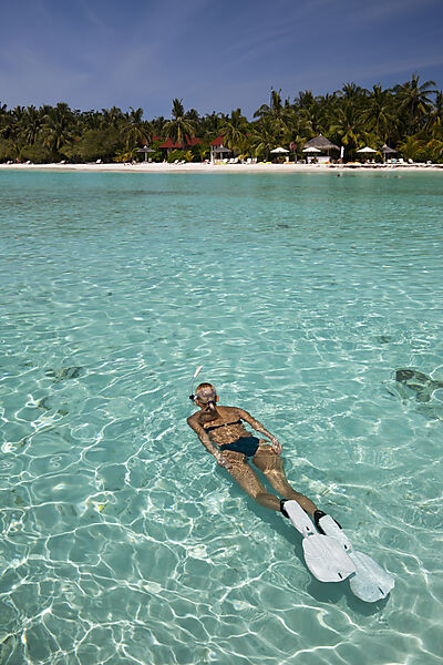 Schnorcheln vor Kurumba