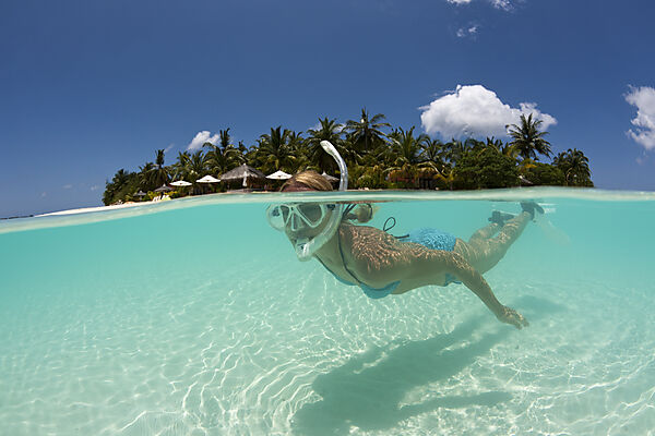 Schnorcheln vor Kurumba