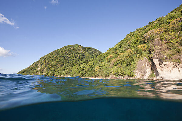 Kueste von Dominica